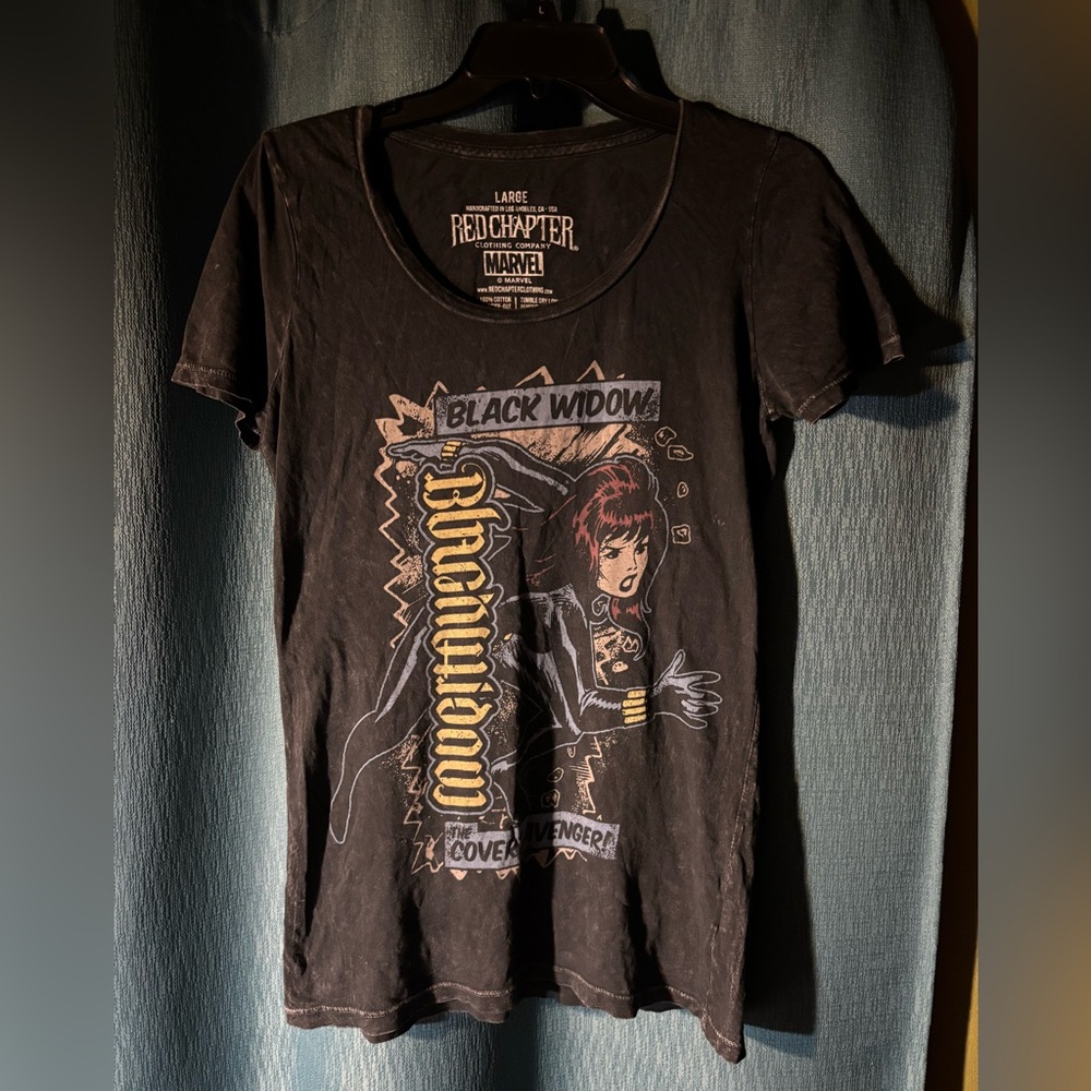Marvel Black Widow Top